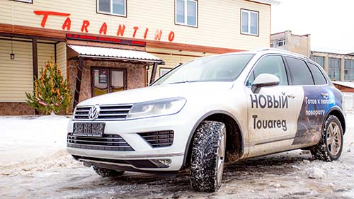 Volkswagen Touareg тест драйв